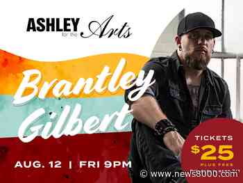 Brantley Gilbert joins Ashley for the Arts lineup - News8000.com - WKBT