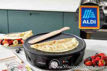 Aldi is selling crepe and waffle makers for under £18