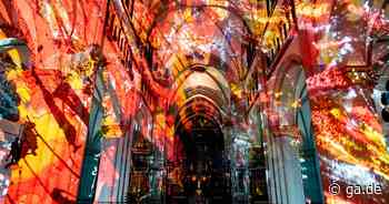 Bonn: Ingo Bracke zeigt Lichtinstallation im Bonner Münster - General-Anzeiger Bonn