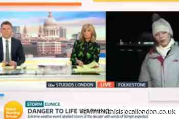 ITV Good Morning Britain under fire for coverage of Storm Eunice