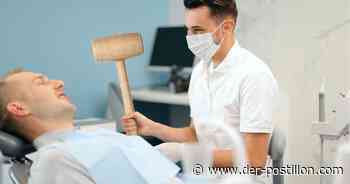 Keine Spritze! Impfgegner lässt sich von Zahnarzt mit Hammer betäuben - Der Postillon