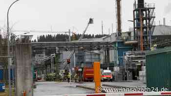 Entwarnung nach Brand im Chemiepark Trostberg - Werksfeuerwehr braucht keine Unterstützung