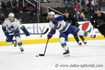 Miller's OT goal leads Canucks past Sharks 5-4 - Delta-Optimist
