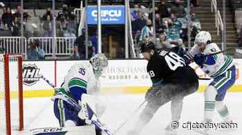 Miller's OT goal leads Canucks past Sharks 5-4 - CFJC Today Kamloops