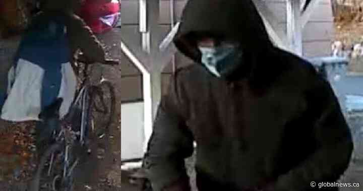 Kamloops RCMP release image of suspect in suspicious fire - Global News