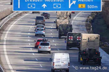 Militär-Konvois der US-Armee auf der A4 bei Dresden gesichtet - TAG24