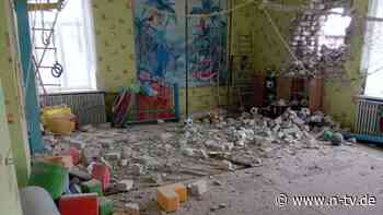 Gefechte in der Ostukraine: Kita-Personal nach Granatentreffer terrorisiert - n-tv NACHRICHTEN