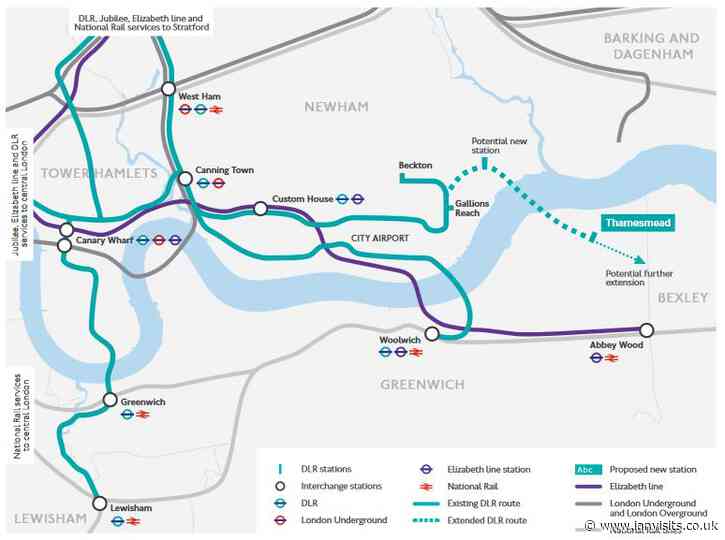 DLR extension to Thamesmead raised in Parliament