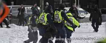 Arrestations à Ottawa: à quoi s’exposent les manifestants et les organisateurs?