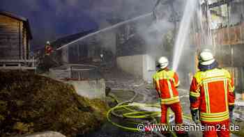 Bauernhof in Flammen: Diese Schäden hat ein Brand auf einem Gut am Samerberg angerichtet