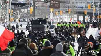 Convoy leader arrested as police and protesters clash at downtown Ottawa occupation