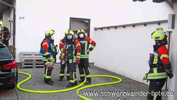 Brand in Balingen - Feuer in Waschküche ist schnell gelöscht - Schwarzwälder Bote