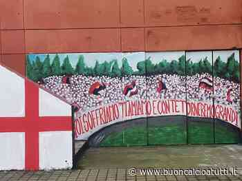 Murales Genoa, compare il vecchio striscione di Modena ’88 - Buon Calcio a Tutti