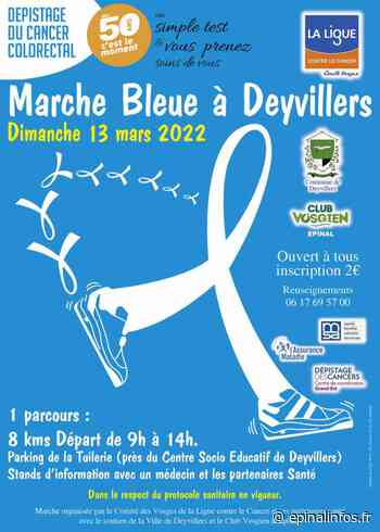 Mars Bleu : une Marche bleue à Deyvillers - Epinal infos - Epinal Infos