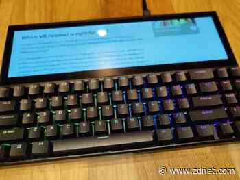 Ficihp Multifunctional Keyboard offers the second screen of your cyberdeck dreams