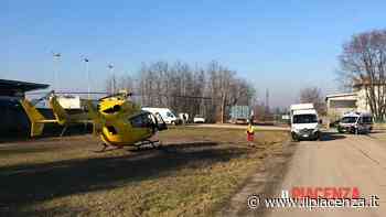 Infortunio sul lavoro a Ponte Trebbia, operaio portato in volo a Parma - IlPiacenza