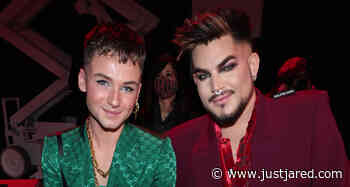 Adam Lambert Makes Rare Appearance with Boyfriend Oliver Gliese at The Blonds Fashion Show - Just Jared
