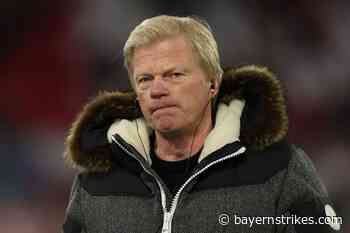 Bayern Munich: Oliver Kahn wants defensive improvement - Bayern Strikes