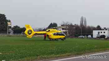 Saronno, elisoccorso in aiuto di 41enne schiacciato dal proprio furgone - ilSaronno