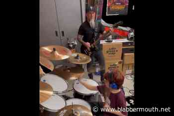 Watch ANTHRAX's SCOTT IAN Play KORN's 'Here To Stay' With His 10-Year-Old Son - BLABBERMOUTH.NET