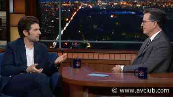 Adam Scott bets Stephen Colbert that the Party Down revival will out-draw the Party Down finale - The A.V. Club