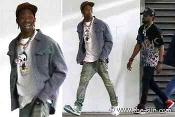 Kylie Jenner’s baby daddy Travis Scott parties until 4 am with Kim Kardashian lookalike as mom stays home w... - The US Sun