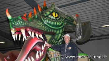 Närrisches: Fast jeden Tag wird am Drachen-Wagen gewerkelt - Rhein-Zeitung