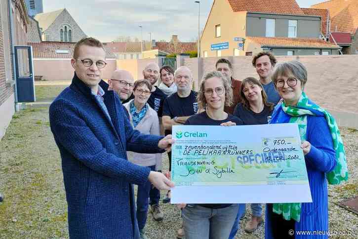 Vriendenkring John en Sybille schenkt 750 euro aan Pelikaanrunners