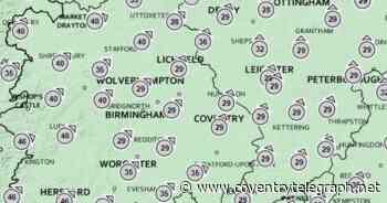 Weather maps reveal exactly how Storm Eunice will hit Coventry and Warwickshire today - Coventry Live