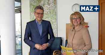 TF: Antrittsbesuch vom Berliner Bezirksbürgermeister Jörn Oltmann in Luckenwalde - Märkische Allgemeine Zeitung