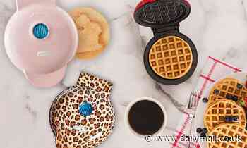 Amazon shoppers say the Dash waffle maker creates perfect waffles for breakfast - sweet and savory - Daily Mail