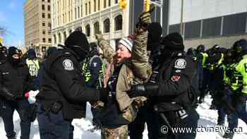 Trucker convoy: Police make arrests in Ottawa - CTV News