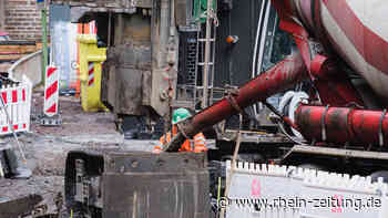 Stadtwaldlinie kommt gut voran: Brückenbau an der Endert beginnt - Rhein-Zeitung