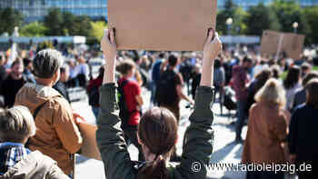 Unerlaubte Ansammlung in Borna - Protest auch in Oschatz - Radio Leipzig