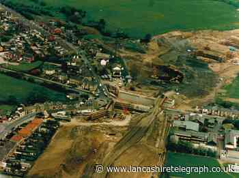 Great images show expansion of M65 around Blackburn in 1996
