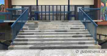 Conflict over historical staircase offends Calgary disability arts group: ‘It reeks of discriminatory practices’ - Global News