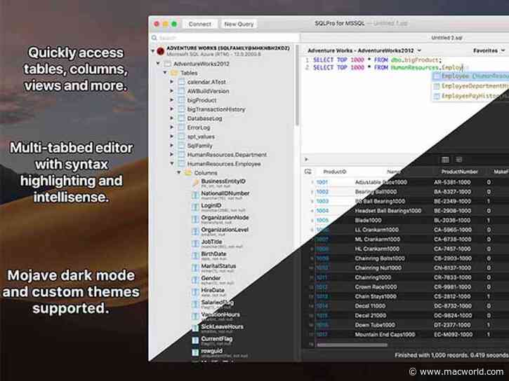 SQLPro Studio is on sale for 20% off now