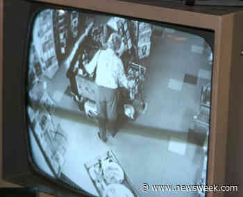 'Scary'—Shocking Moment Retail Worker Finds Man Hiding in Store After Hours - Newsweek