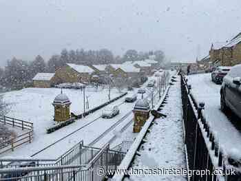 Updates and pictures as snow falls across East Lancashire