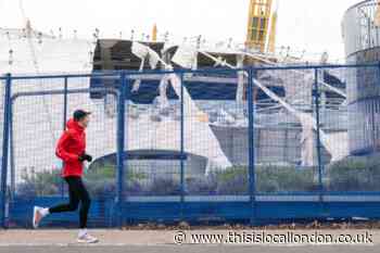 O2 arena closed for at least the weekend after Storm Eunice shreds roof