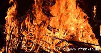 Brand in Bamberg: Bahnverkehr vorübergehend eingestellt - "meterhohe Flammen"