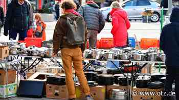 Erster Jenaer Trödelmarkt in diesem Jahr kleiner aber gut besucht