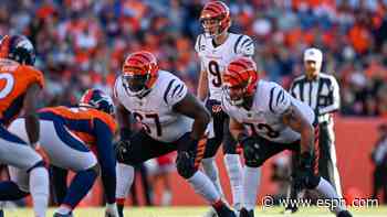 Bengals have the cap space, draft picks to make much-needed improvements on O-line