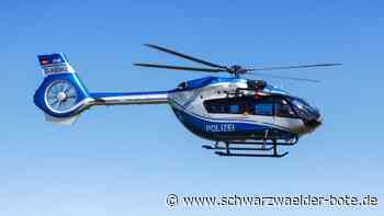 Polizeieinsatz klärt sich auf - Was es mit der Hubschraubersuche in Waldachtal auf sich hatte - Schwarzwälder Bote