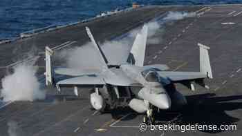 Navy air boss has new aircraft readiness targets to hit