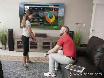 Improve your swing away from the course with $100 off this golf simulator