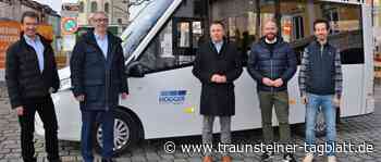 Rufbus in Traunstein jetzt klimafreundlich: Neues E-Mobil fährt Bürger durch die Stadt - Traunsteiner Tagblatt