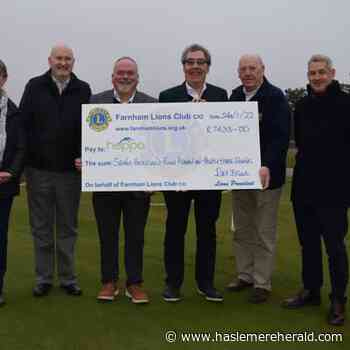 Farnham Lions raise Hoppa funds | haslemereherald.com - Haslemere Herald