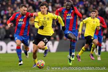Last gasp Chelsea goal downs Crystal Palace in London derby