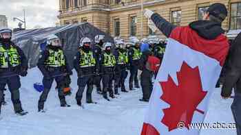 Ottawa police break up protest's main encampment as volatile crowd pushes back